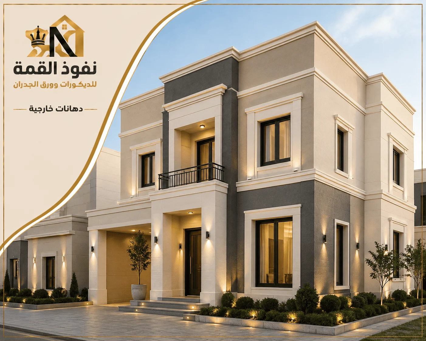 دهانات خارجية وواجهات في الرياض