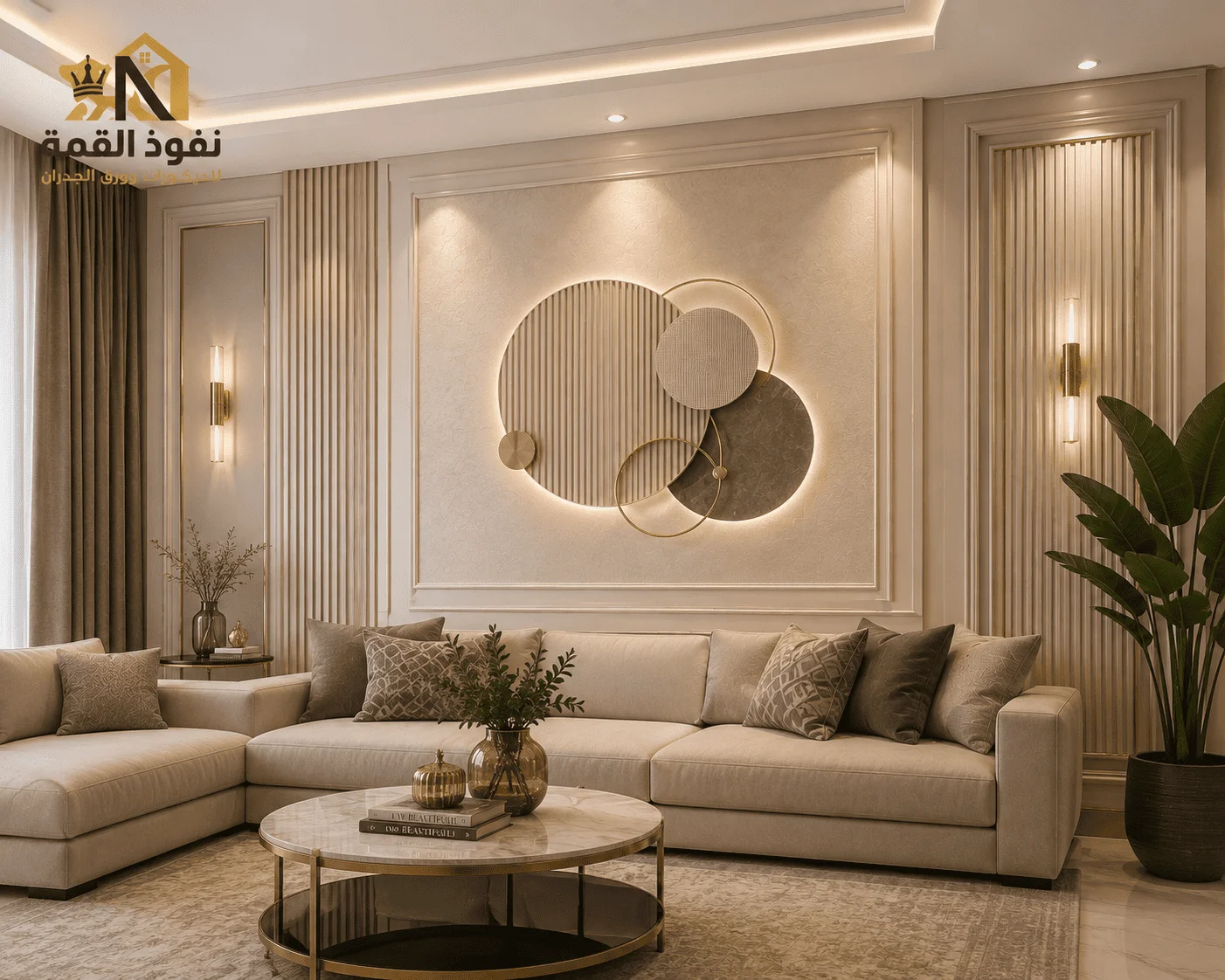 ديكورات جدارية في الرياض