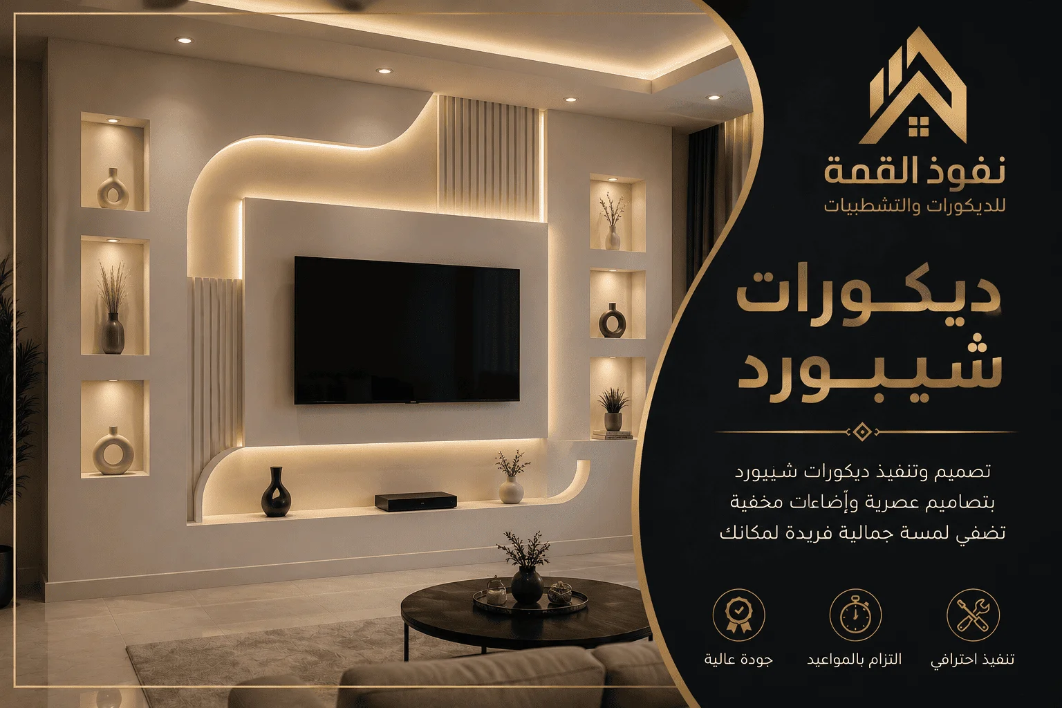 ديكورات شيبورد في الرياض